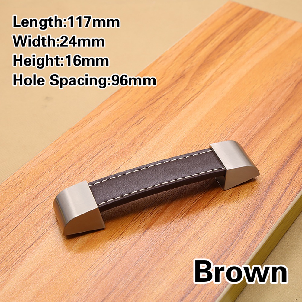 1Pcs Brown Soft Leather Leathe - Furniture Hardware In China 评论和价格