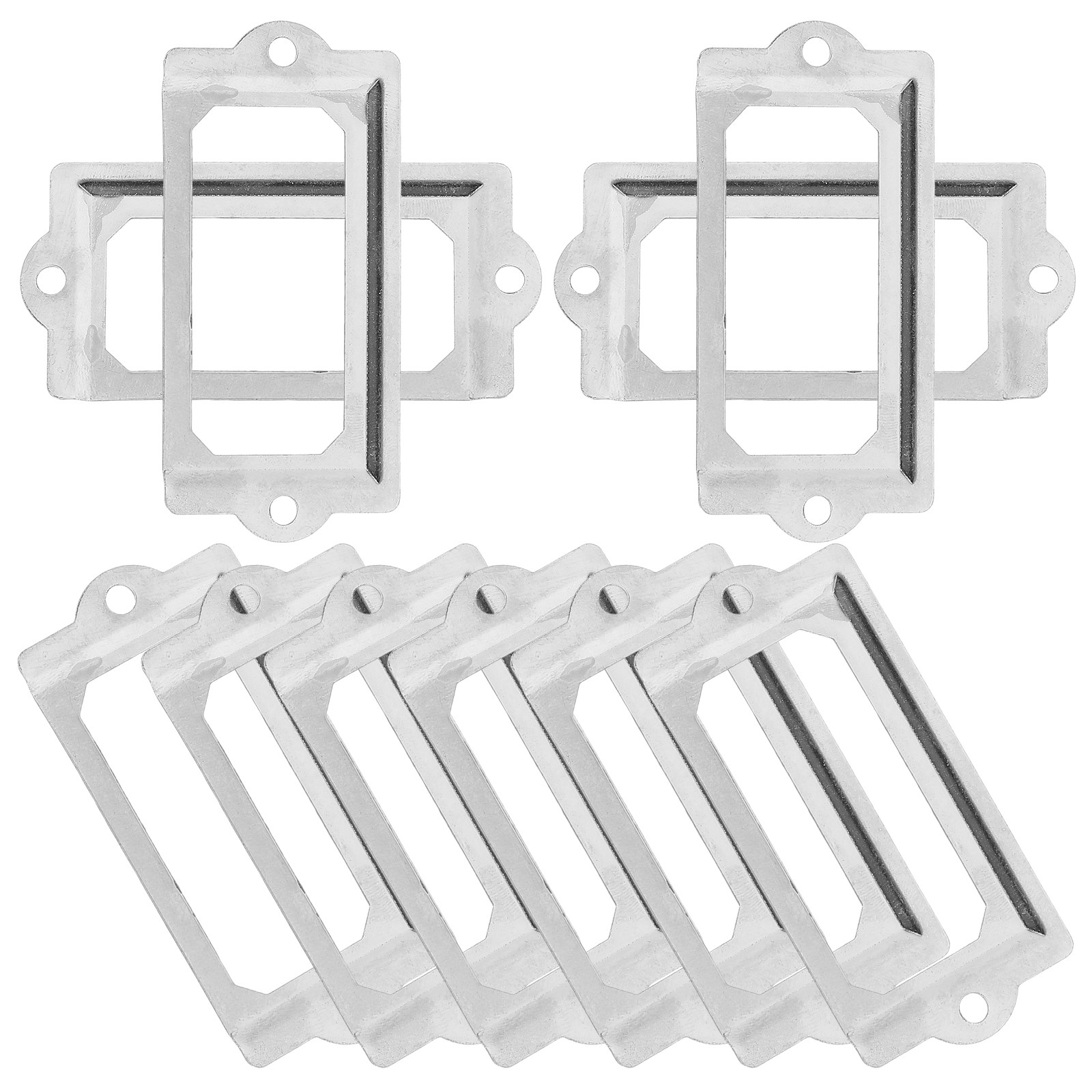 1Set Premium Iron Drawer Label - Furniture Hardware Names 评论和价格