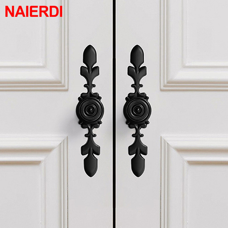 NAIERDI Bronze Door Handles Ca - Vintage Furniture Hardware Pulls 评论和价格