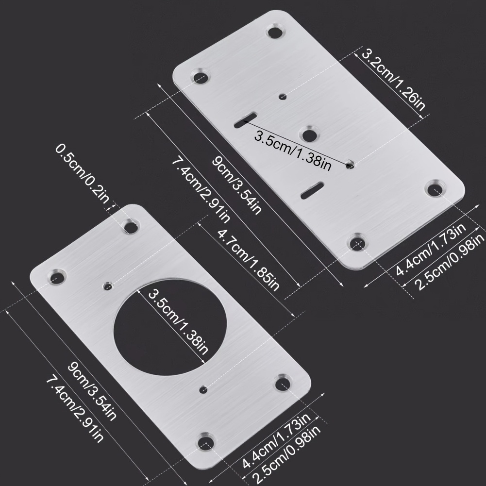 4Pair Hinge Repair Plate Cabin - Furniture Hardware Replacement Parts 评论和价格