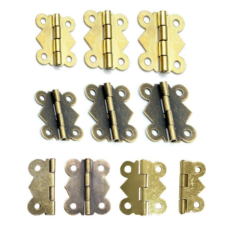 10/20pcs Hinge with Screw Butt - Furniture Hardware Replacement Parts 评论和价格