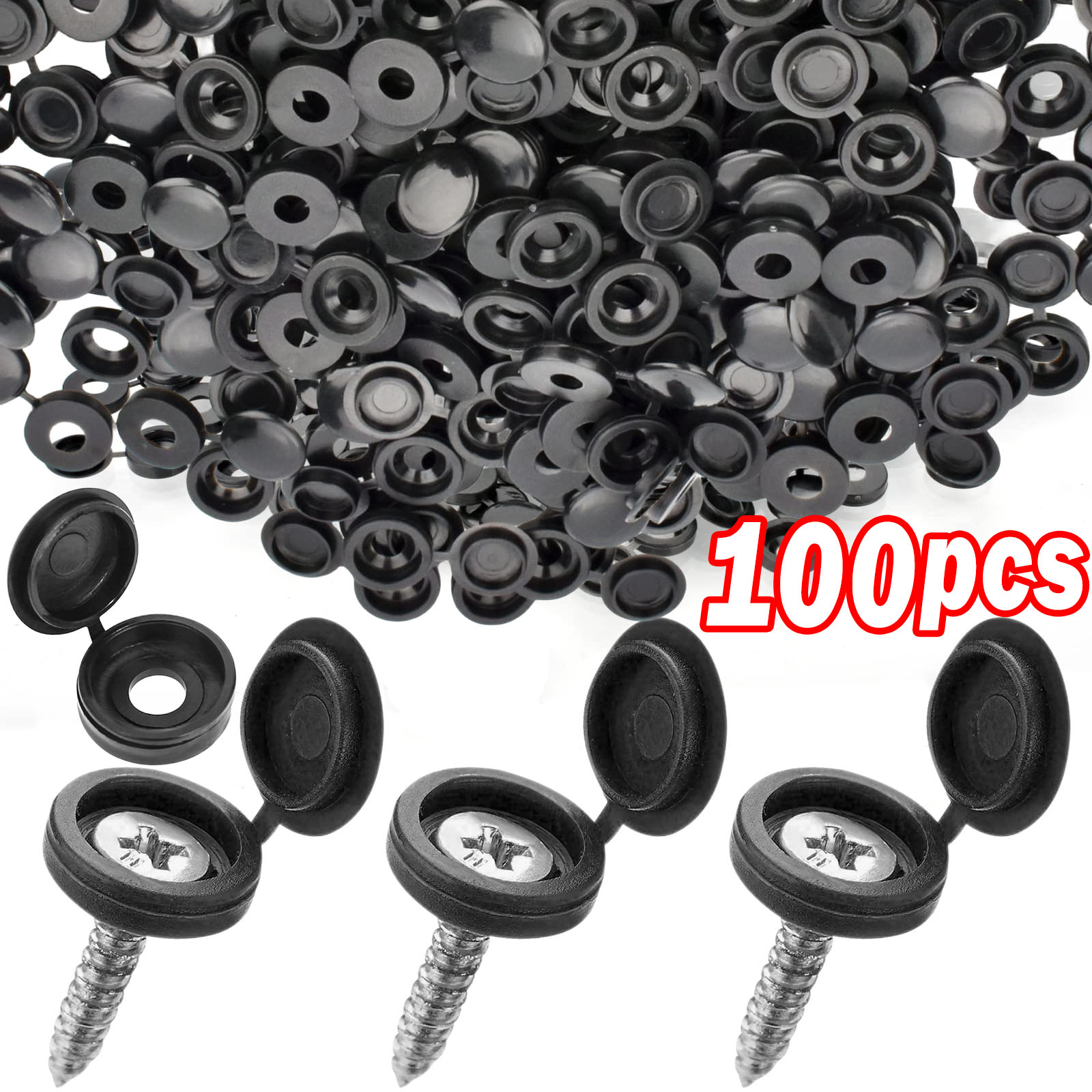 5/100PCS Hinged Plastic Screw  - Furniture Hardware Replacement Parts 评论和价格