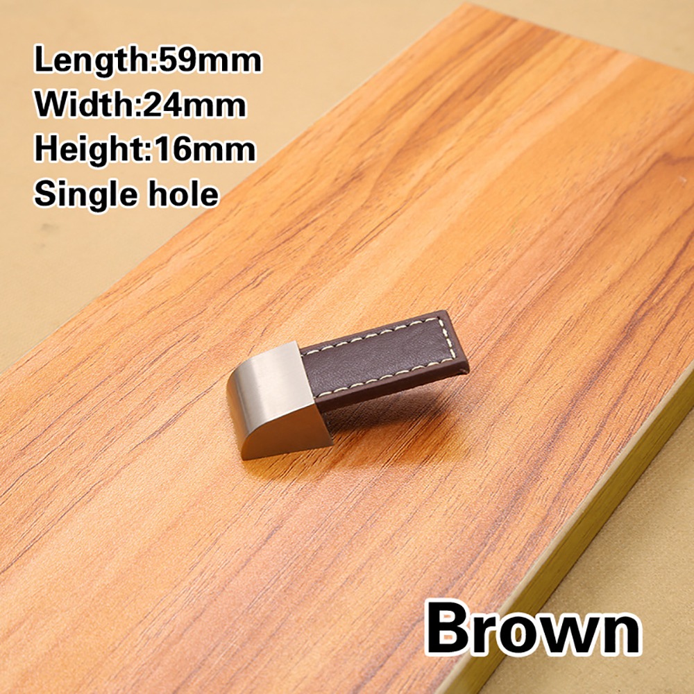 1Pcs Brown Soft Leather Leathe - Furniture Hardware In China 评论和价格