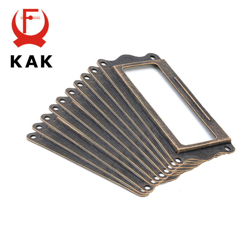 10pcs NED Antique Brass Handle - Furniture Hardware Names 评论和价格