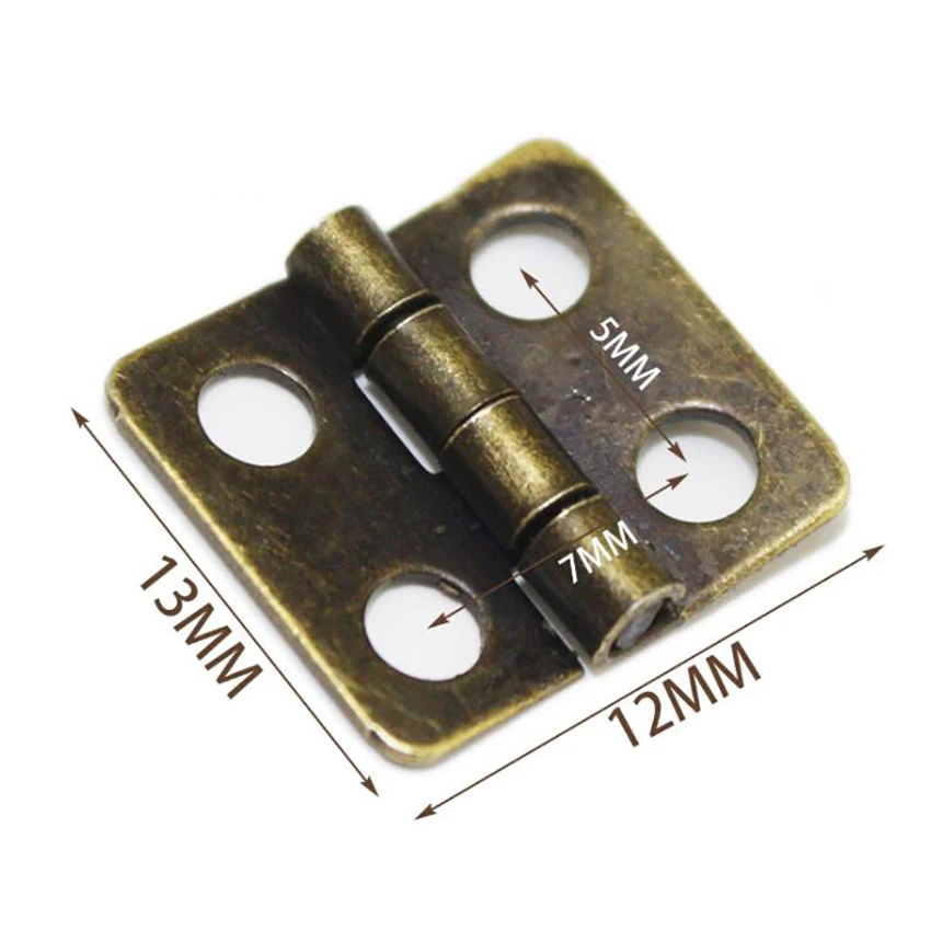 20PCS/Lot Iron Hinges Hardware - Furniture Hardware Replacement Parts 评论和价格