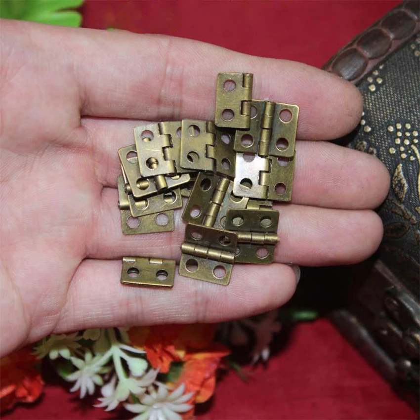 20PCS/Lot Iron Hinges Hardware - Furniture Hardware Replacement Parts 评论和价格