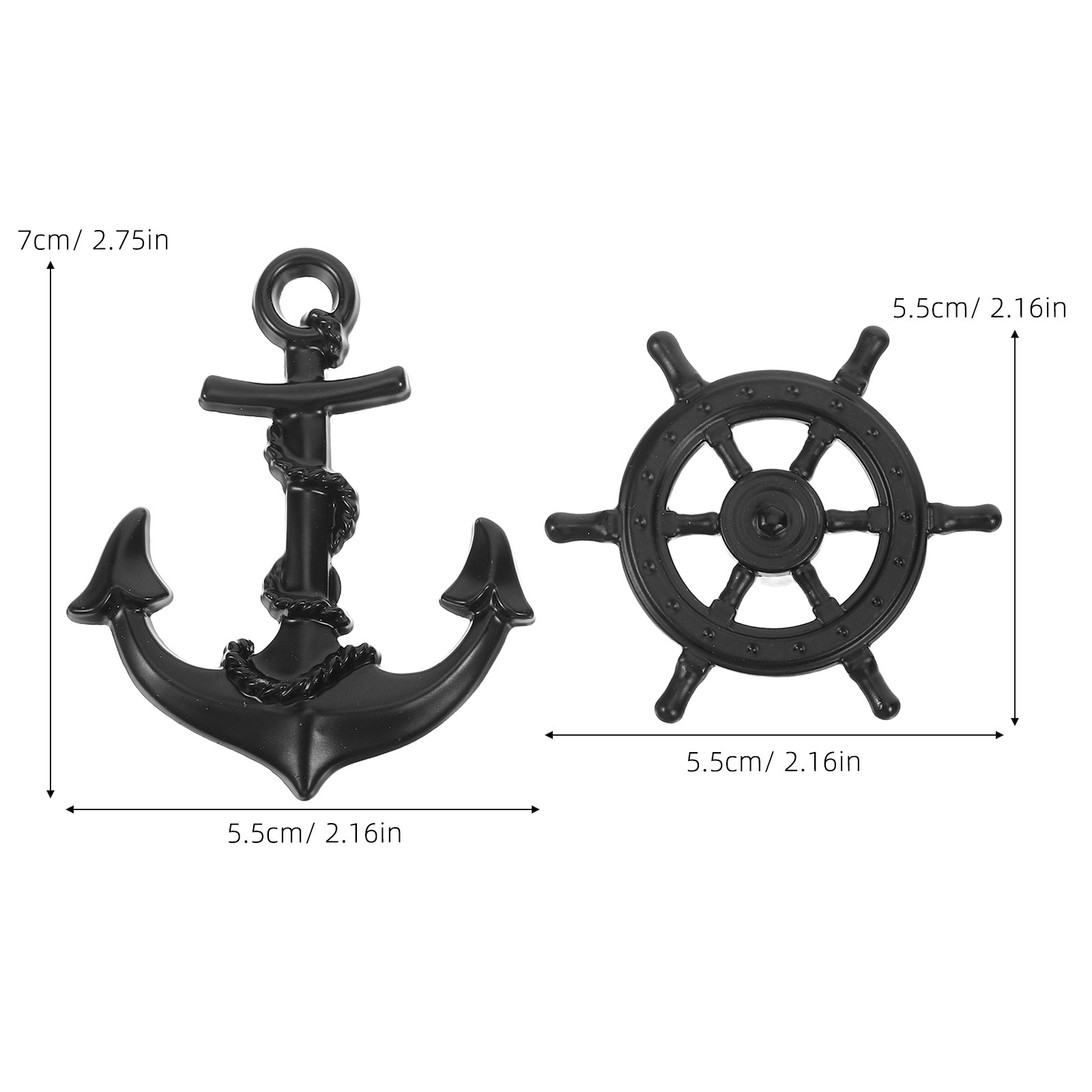 4Pcs Black Vintage Drawer Pull - Vintage Furniture Hardware Pulls 评论和价格