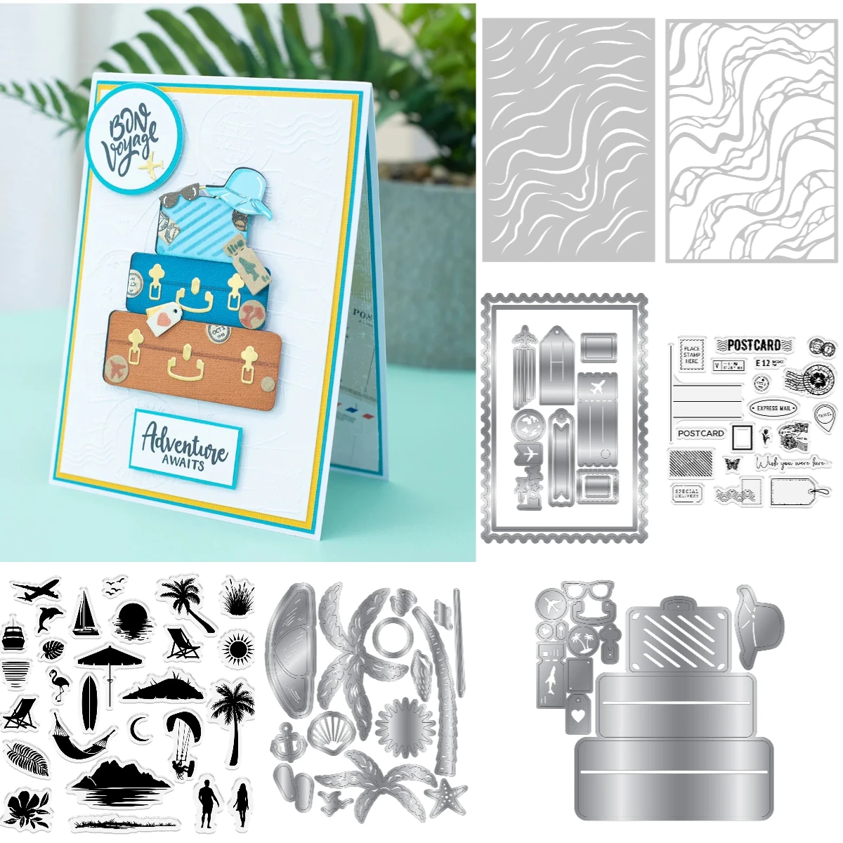 Island Paradise Scene Stamp Se - Furniture Paradise & Hardware Ghaziabad By Owner 评论和价格