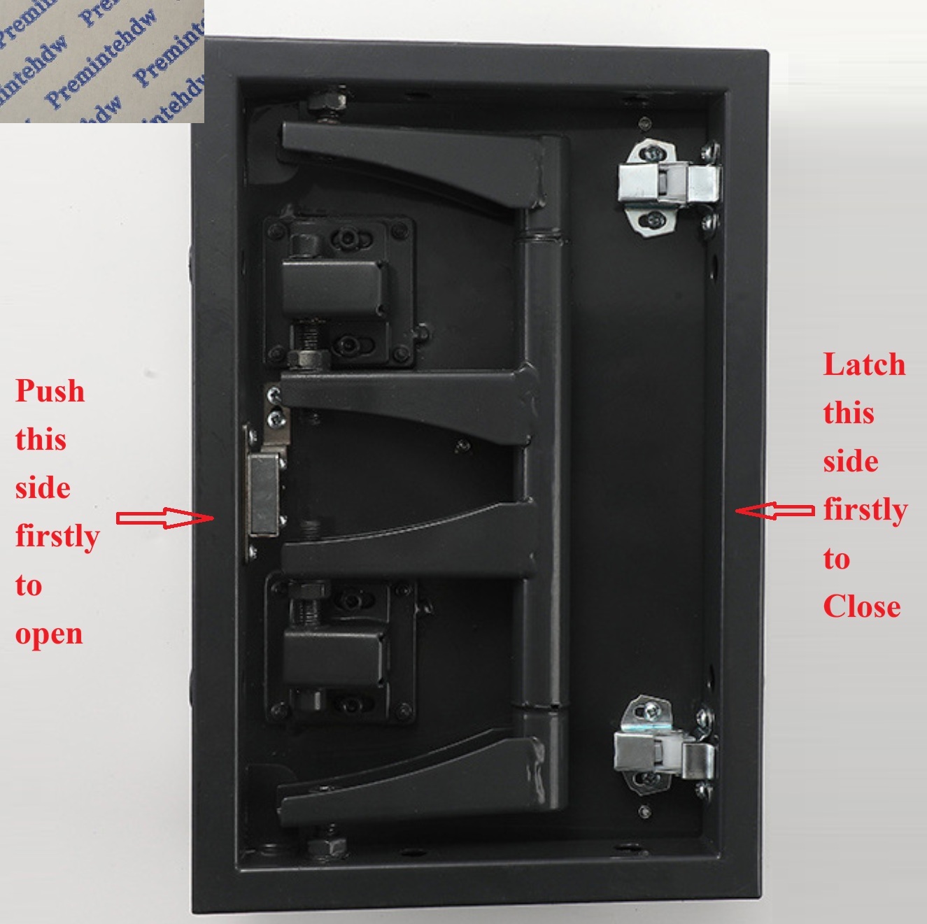 1Pc Steel Concealed Tile Acces - Furniture Hardware Replacement Parts 评论和价格