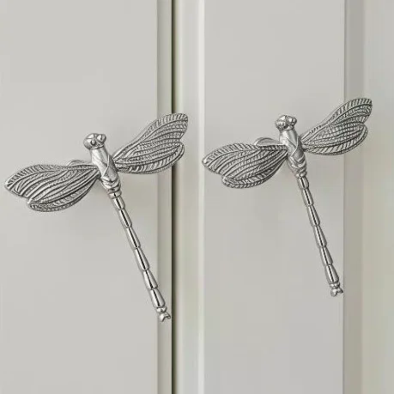 Retro Dragonfly Shape Cabinet  - Vintage Furniture Hardware Pulls 评论和价格