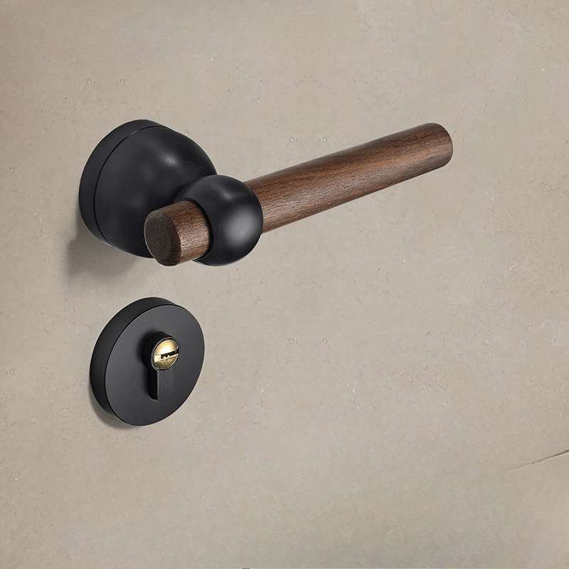 Luxury Black Walnut Door Lock  - Furniture Hardware In China 评论和价格