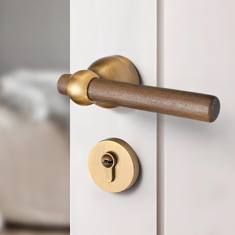 Luxury Black Walnut Door Lock  - Furniture Hardware In China 评论和价格