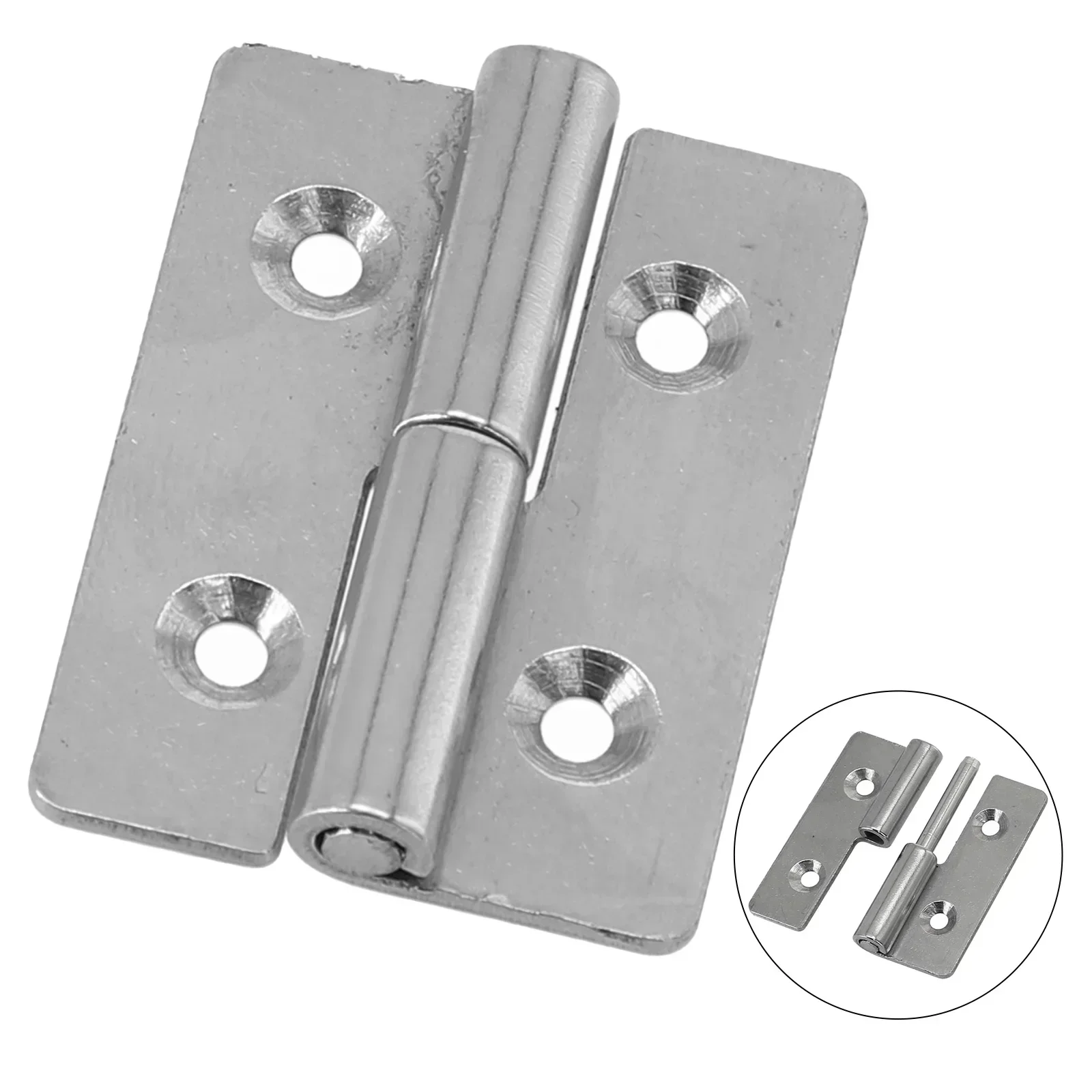 Detachable Hinge Stainless Ste - Furniture Hardware Replacement Parts 评论和价格