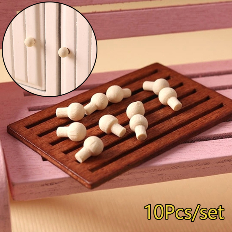 *+10Pcs/Set Miniature Dollhous - Furniture Hardware In China 评论和价格